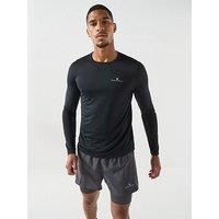 Ronhill Mens Running Core Long Sleeve T-Shirt - Black