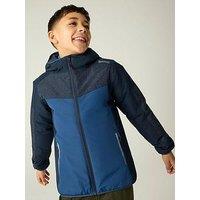 Regatta Kids Illuma Reflective Waterproof Insulated Jacket - Aviator Blue
