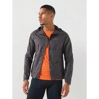Ronhill Mens Hooded Lightweight Full Zip Running Jacket - Grey