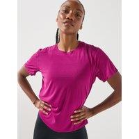 Ronhill Womens Running Tech Short Sleeve T-Shirt - Purple