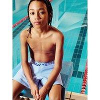 Mango Boys Stripe Swim Shorts - Blue