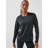 Ronhill Womens Running Core Long Sleeve T-Shirt - Black