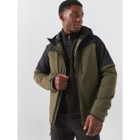Regatta Mens Waterproof Stretch Insulated Jacket - Khaki