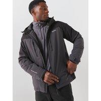 Regatta Mens Highton Waterproof Insulated Stretch Jacket - Grey