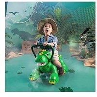 Roaring Dino Electric Ride-On With Lights & Sounds