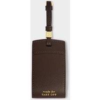 Katie Loxton Travel Luggage Tag 'Collecting Dreams' - Chocolate