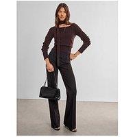 Katie Loxton Estelle Multiway Bag - Black Faux Croc
