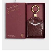 Katie Loxton Boxed 'You Look Fabulous' Mirror - Cherry Patent Crackle