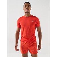 New Balance Mens Running Athletics T-Shirt - Red