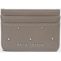 Katie Loxton Avery Cardholder - Silver Mink Studded