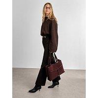 Katie Loxton Lori Tote Bag - Cherry Suedette