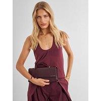 Katie Loxton Alma Clutch - Cherry Patent Crackle