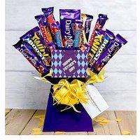 Funky Hampers Fathers Day Deluxe Cadburys Chocolate Bouquet