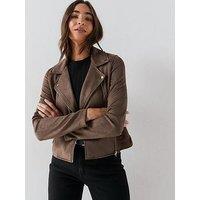 Vero Moda Short Faux Suede Jacket
