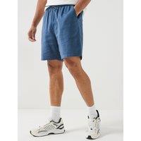 Les Deux Elasticated Drawstring Shorts - Dark Blue
