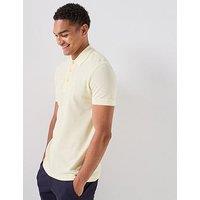 Boss Paddy Regular Fit Tipping Polo Shirt - Yellow