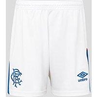 Umbro Rangers Junior 26/27 Home Stadium Shorts - White