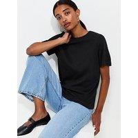New Look Premium Heavyweight Cotton T-Shirt - Black