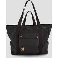 Belstaff Mens Trialmaster Spacious Tote Bag - Black