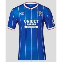 Umbro Rangers Mens 26/27 Home Stadium Replica Shirt - Blue