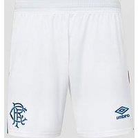 Umbro Rangers Mens 26/27 Home Stadium Shorts - White