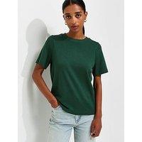 New Look Premium Heavyweight Cotton T-Shirt - Green