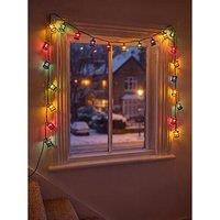 Festive 20 Bulb Lantern Lights Battery Operated With Timer
