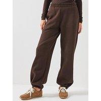 Vero Moda Teddy Wide Leg Joggers- Brown