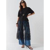 Only Thalia Lace Dress - Black
