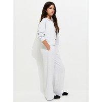 New Look 915 Girls Soft Touch Wide Leg Joggers - Grey