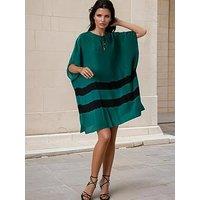 Religion Ella Tie Dye Kaftan Beach Wear - Green