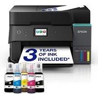 Epson Ecotank Et-4950 A4 Multifunction Wi-Fi Ink Tank Printer, With Up To 3 Years Of Ink Included