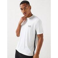 Ea7 Emporio Armani Tennis Pro Textured T-Shirt - White