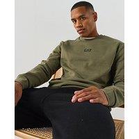 Ea7 Emporio Armani Core Id Logo Crew Sweatshirt - Green