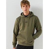 Ea7 Emporio Armani Men'S Core Id Logo Hoodie - Green