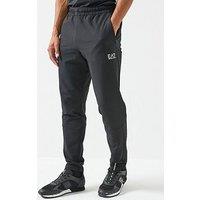 Ea7 Emporio Armani Ventus7 Tech Tapered Joggers - Black