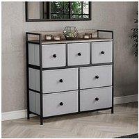 Vida Designs Chorley 7 Drawer Fabric Chest