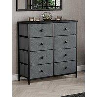 Vida Designs Chorley 8 Drawer Fabric Chest