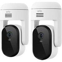 Arlo Essential 3 2K Pan-Tilt Security 2 Cameras Kit