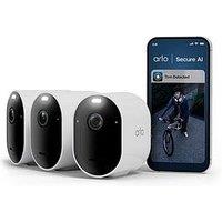 Arlo Pro 6 2K+ 3 Security Cameras Kit