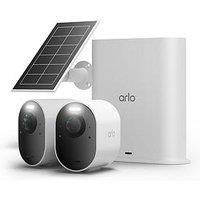 Arlo Ultra 3 4K 2 Security Cameras Kit And Solar Panel Kit