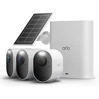 Arlo Ultra 3 4K 3 Security Cameras Kit And Solar Panel Kit