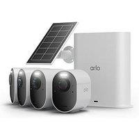 Arlo Ultra 3 4K 4 Security Cameras Kit And Solar Panel Kit