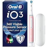 Oral-B Io3 Blush Pink + Travel Case