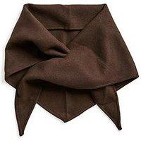 Pieces Lightweight Woven Triangle Neck Scarf