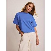 Mint Velvet Ultimate Cotton T-Shirt - Blue