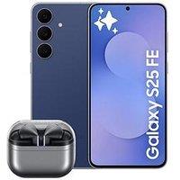 Samsung S25 Fe, 512Gb Mobile With & Buds3 Pro & Silver With Ai