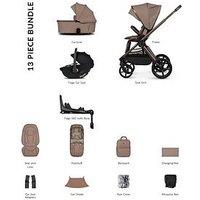 Venicci Upline 3 - 4In1 Bundle Tiago Beige Car Seat And 360 Base - Sand