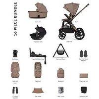 Venicci Upline 3 - 4In1 Plus Bundle Tiago Beige Car Seat And 360 Base - Sand