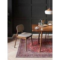 Kukoon Flatwoven Washable Red Oriental Area Rug - Tullow